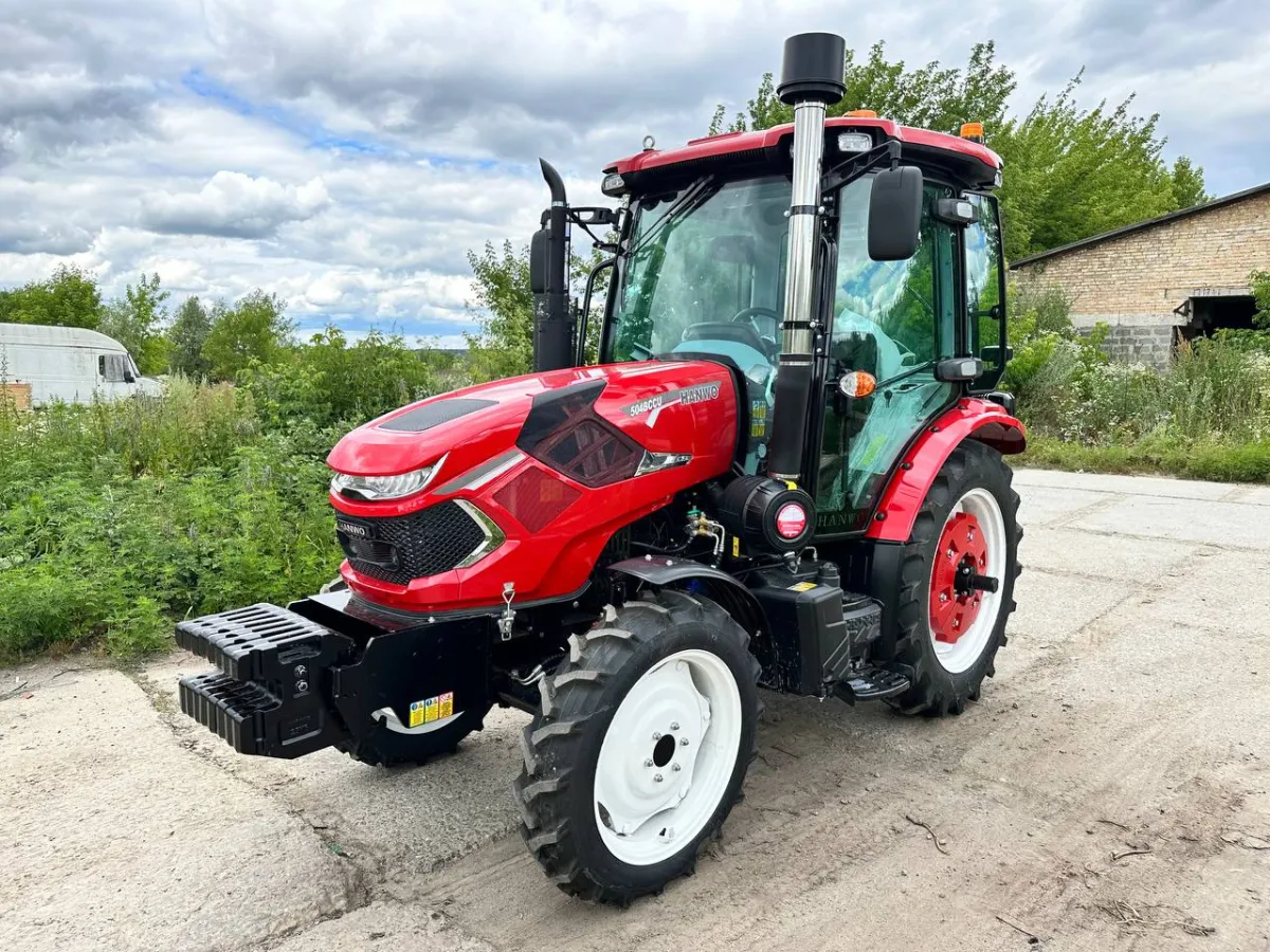 Мінітрактор HANWO 504 BCCU (червоний)