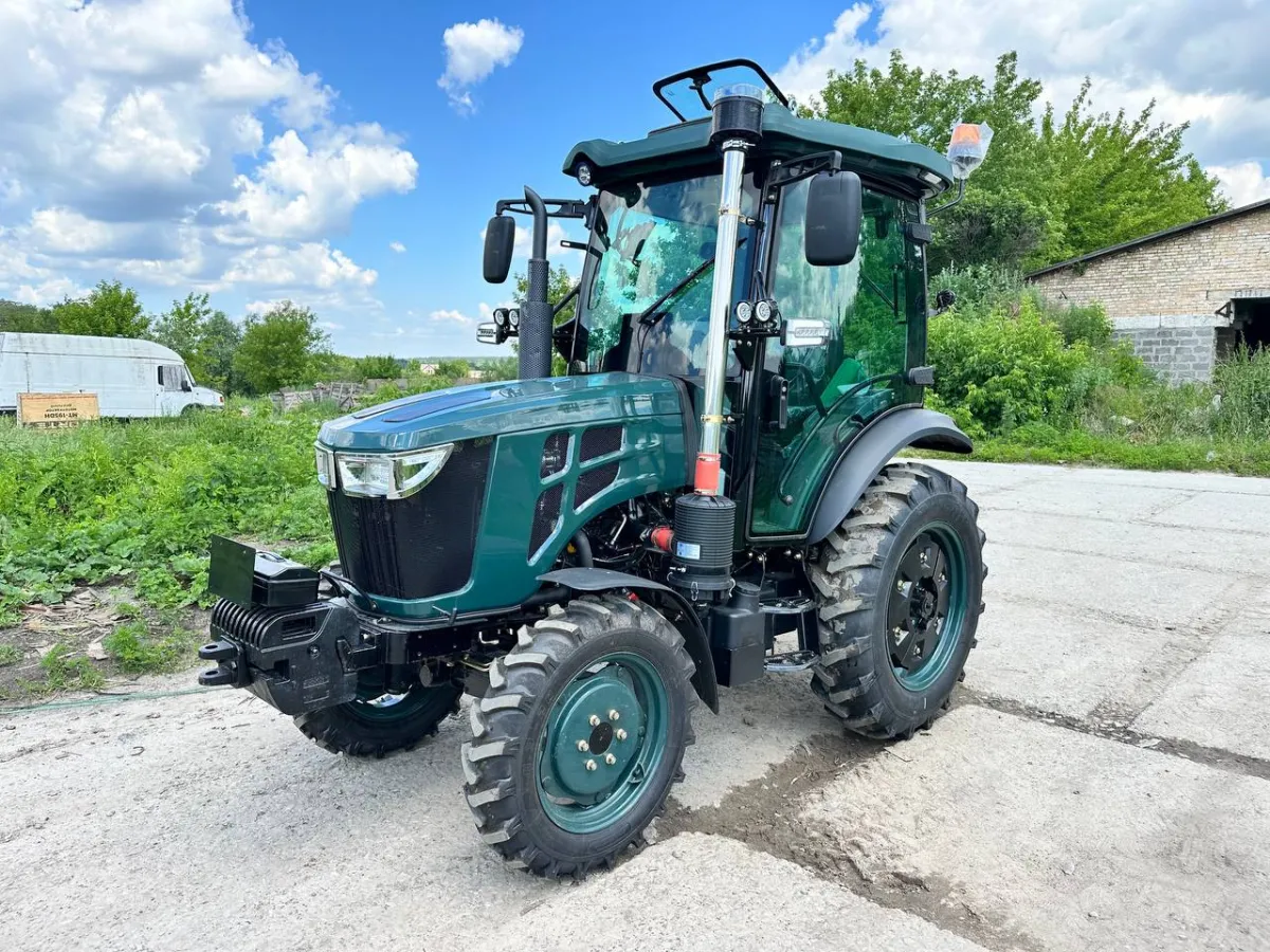 Мінітрактор колісний EUROFENG 554 LUX (зелений)